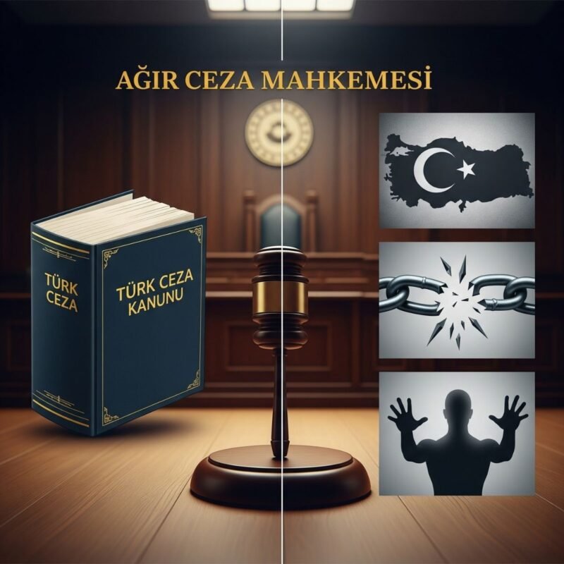 Türk yargı sisteminde Ağır Ceza Mahkemesi'nin yargıladığı suç türleri ve mahkemenin işleyişi hakkında.